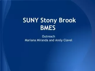 SUNY Stony Brook BMES
