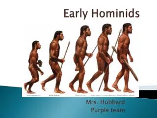 early hominids