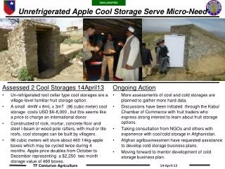 Unrefrigerated Apple Cool Storage Serve Micro-Need