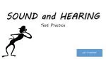 Sound and Hearing Test Practice: Get Started! - slide 1