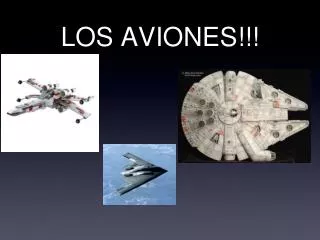 los aviones
