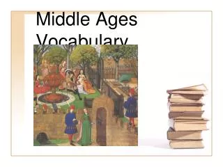 Middle Ages Vocabulary