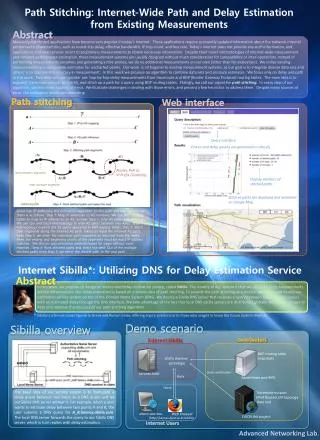 Path Stitching: Internet-Wide Path and Delay Estimation from Existing Measurements