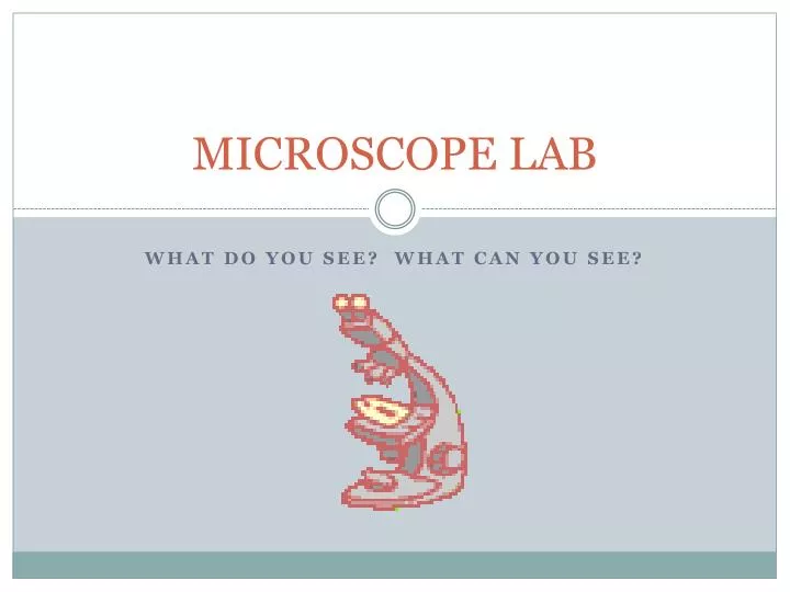 microscope lab