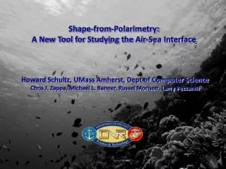 Shape-from-Polarimetry: A New Tool for Studying the Air-Sea Interface