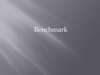 Benchmark