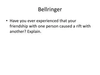 Bellringer