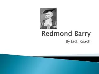 Redmond Barry