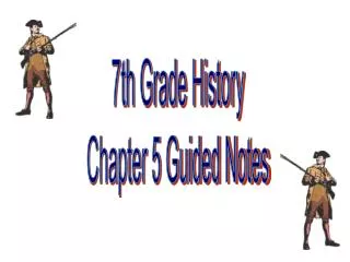 7th Grade History Chapter 5 Guided Notes