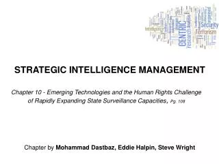 STRATEGIC INTELLIGENCE MANAGEMENT