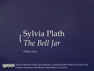 sylvia plath the bell jar