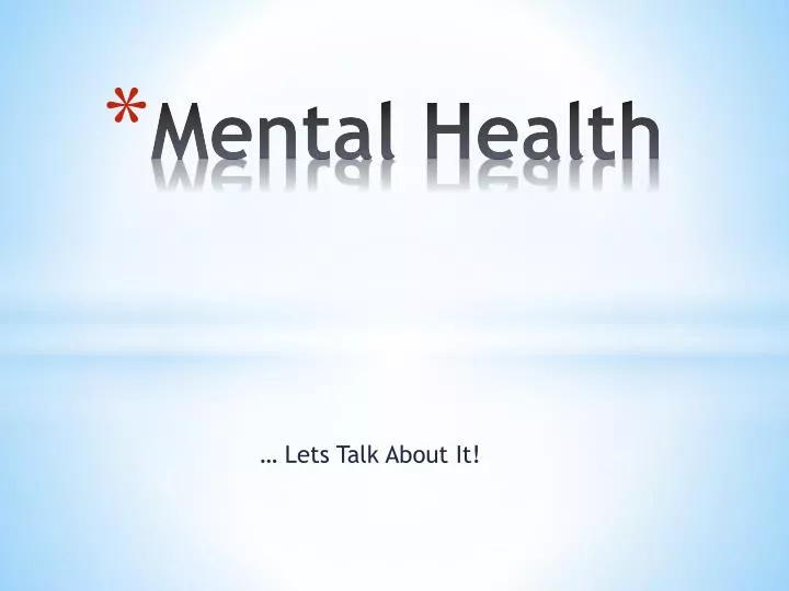 mental health