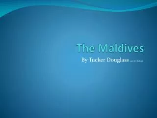 The Maldives