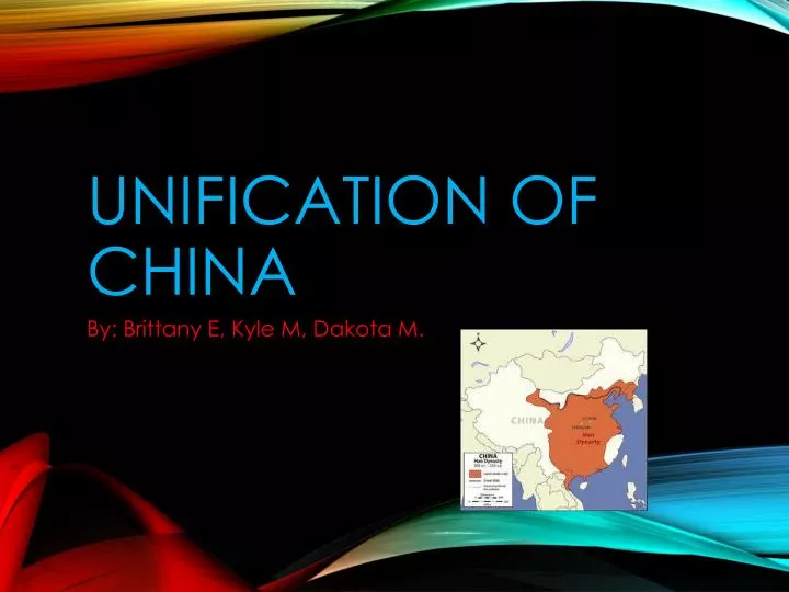 unification of china
