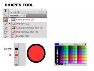 SHAPES TOOL