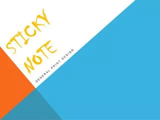 sticky note