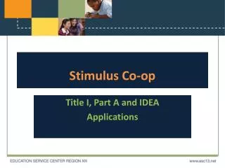 Stimulus Co-op
