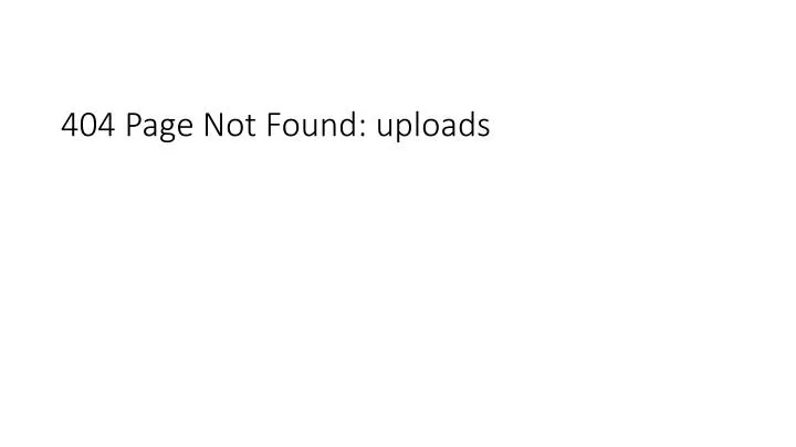404 page not found uploads