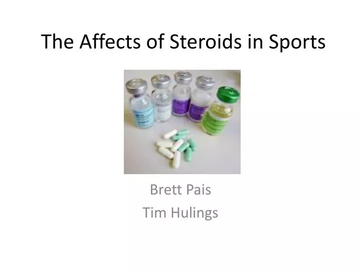 the affects of steroids in sports