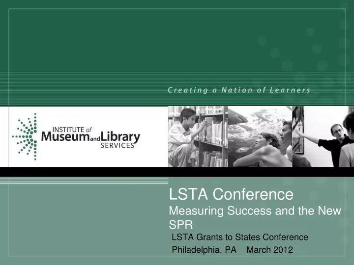 lsta conference measuring success and the new spr