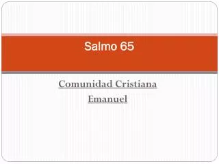 salmo 65