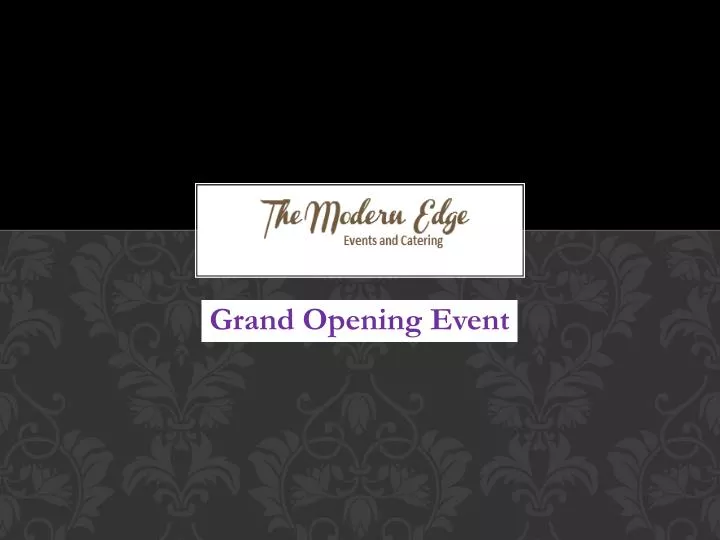 grand opening event