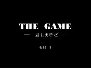 the game