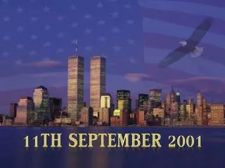 11th september 2001
