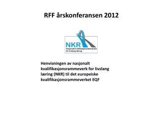 rff rskonferansen 2012