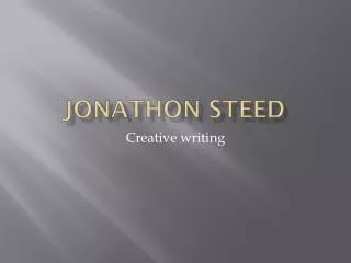 Jonathon Steed