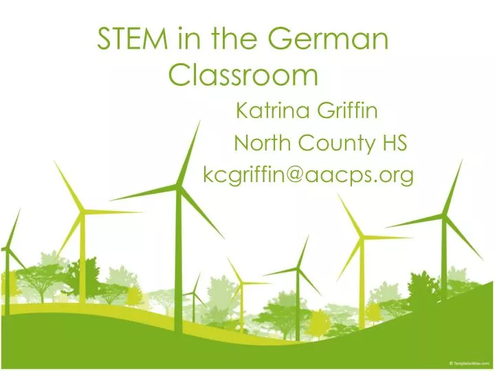 stem in the german classroom
