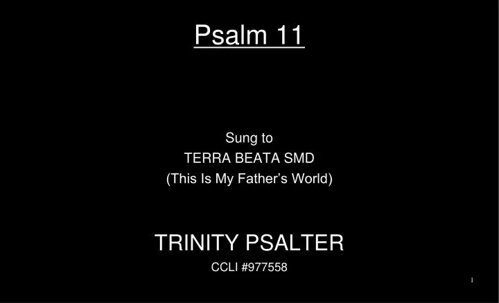 psalm 11