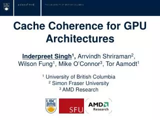 Cache Coherence for GPU Architectures