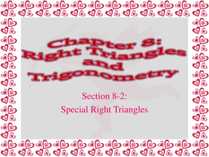 chapter 8 right triangles and trigonometry