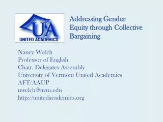 Addressing Gender Equity through Collective Bargaining