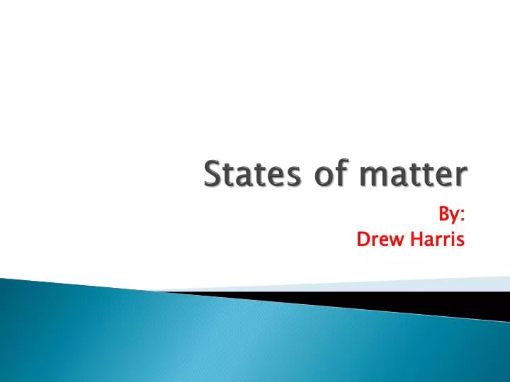 states of matter