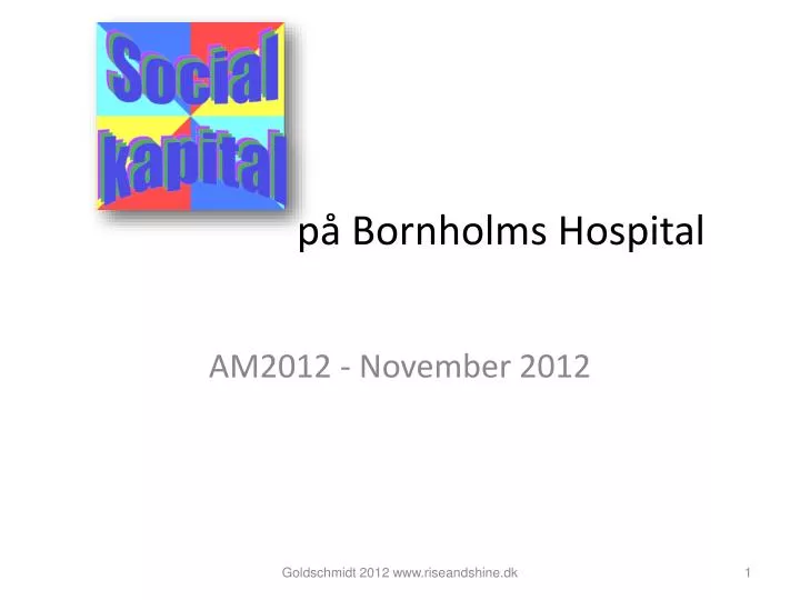 p bornholms hospital