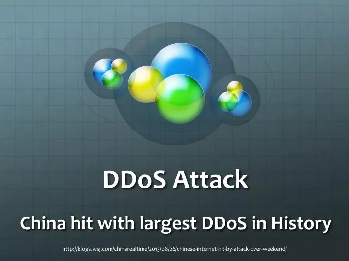 ddos attack