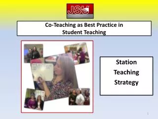 co teaching as best practice in student teaching