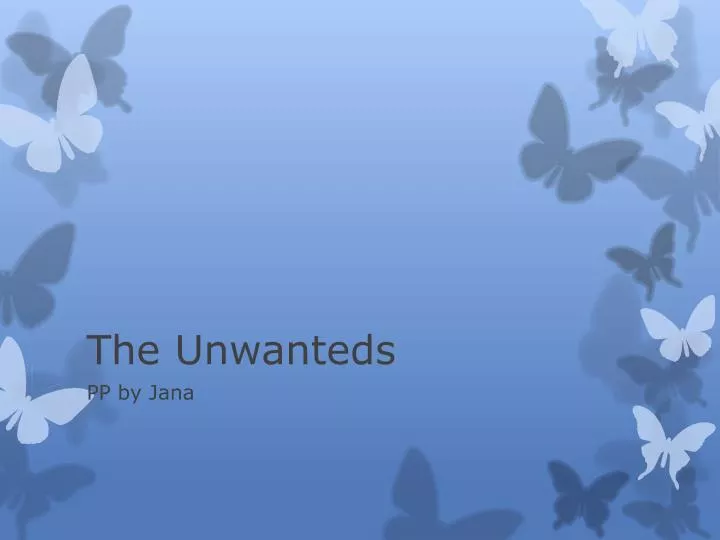 the unwanteds