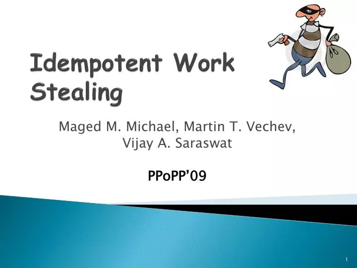 idempotent work stealing