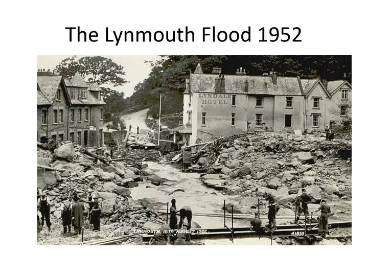 the lynmouth flood 1952