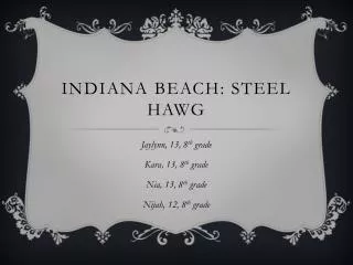 Indiana Beach: Steel Hawg