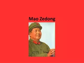 Mao Zedong