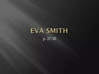 Eva Smith