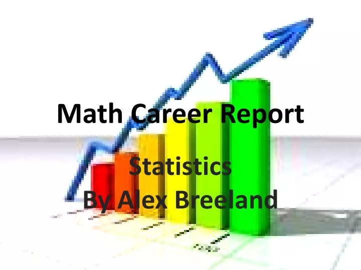 math career report