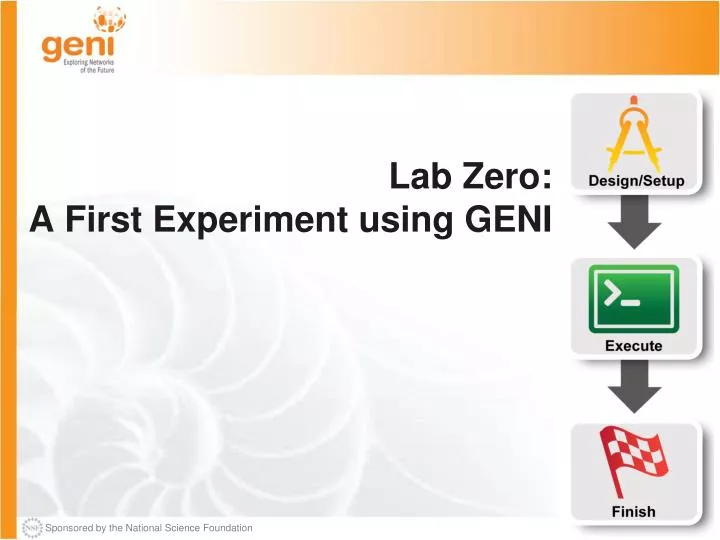 lab zero a first experiment using geni