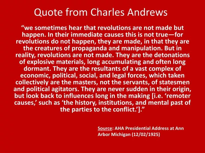 quote from charles andrews