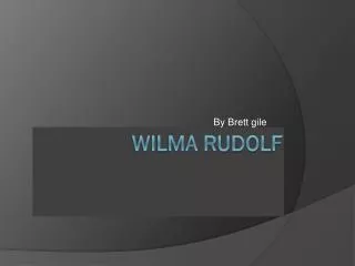 Wilma Rudolf