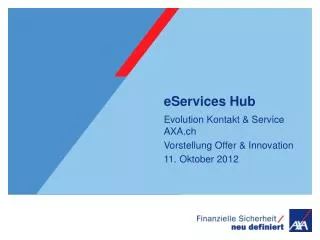 eservices hub